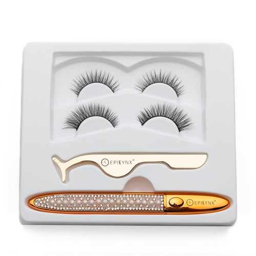 Glue-Free Vegan Natural False Eyelashes Kit
