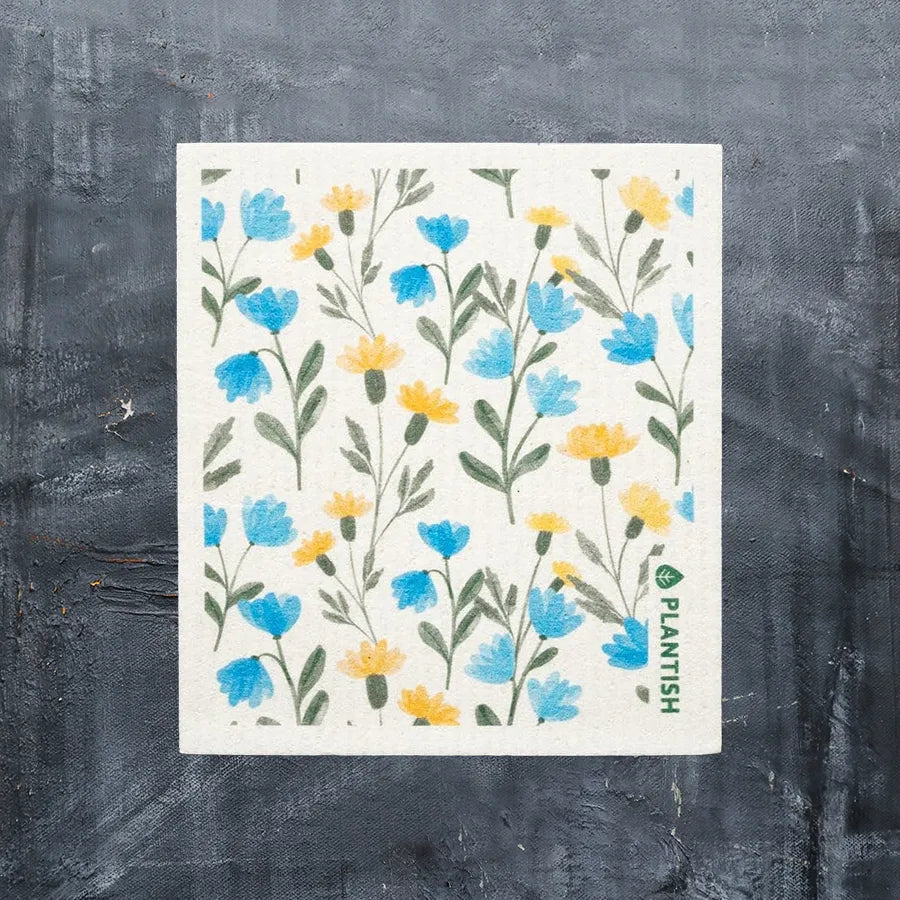 Floral Bursts - Swedish Sponge Cloth Set
