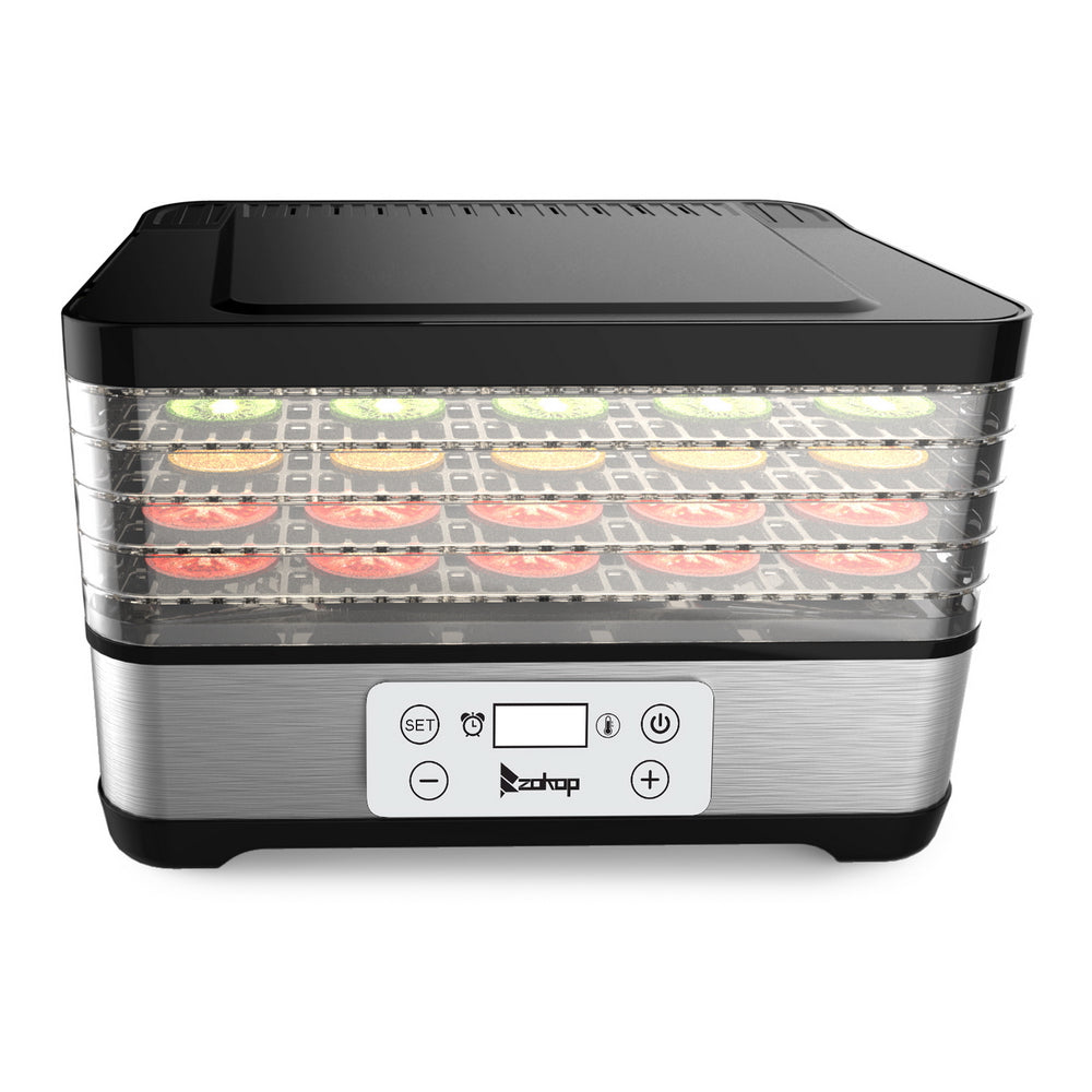 Large Capacity Fruit Dehydrator with Movable Trays