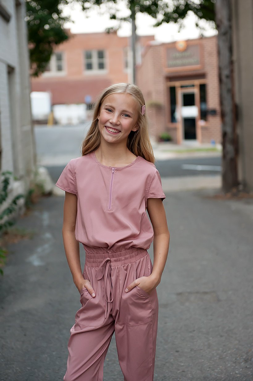 Unity Jumpsuit in Pink Lemonade