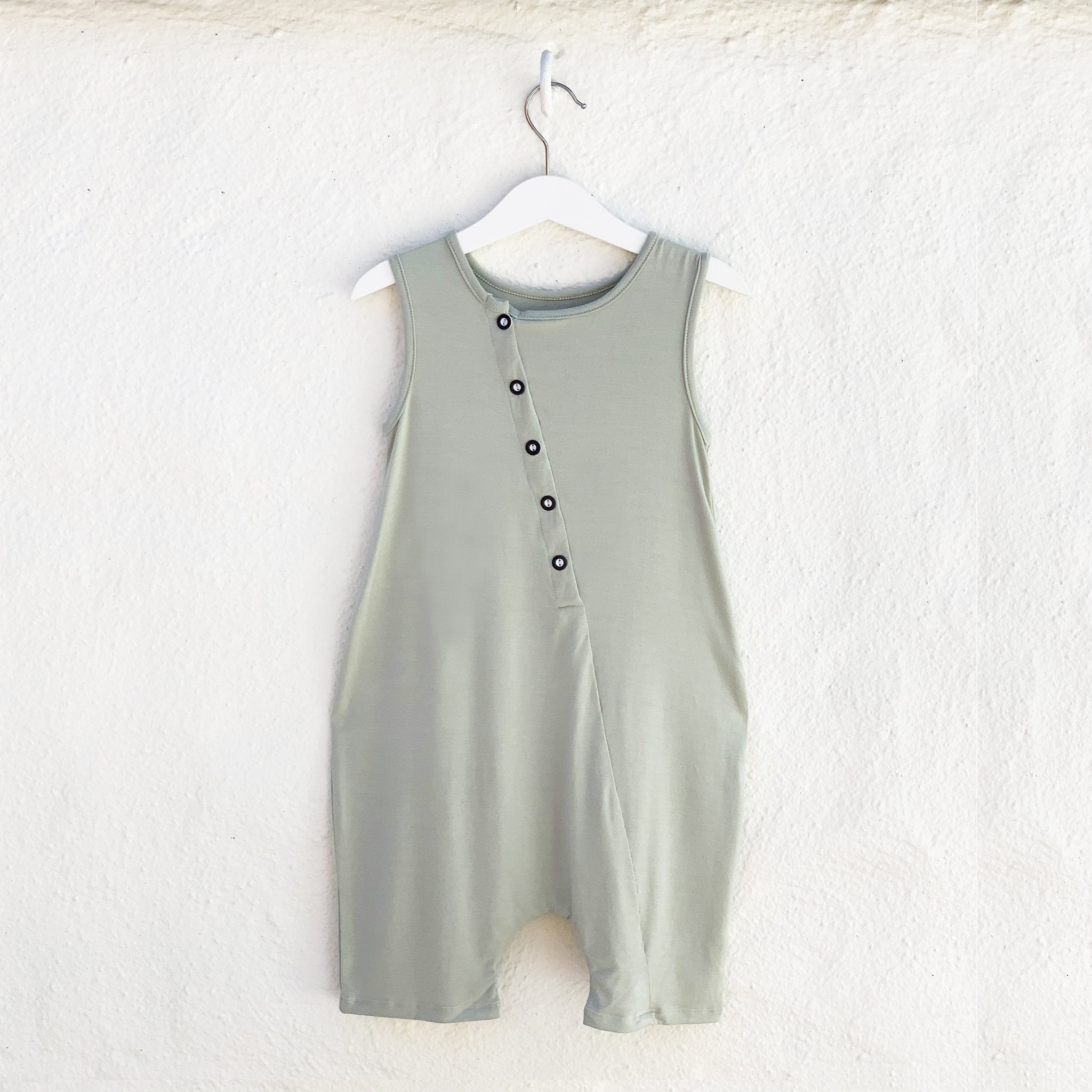 Tank Romper - Desert Sage - Vegan Indulgence