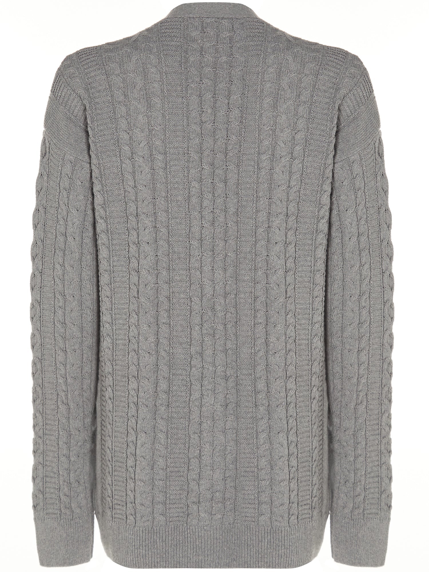Chunky Button Up Knitted Cardigan - Vegan Indulgence