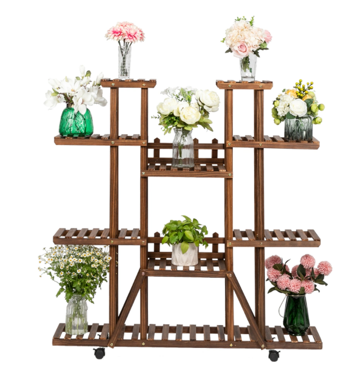 Rolling Plant Stand Shelf - Vegan Indulgence