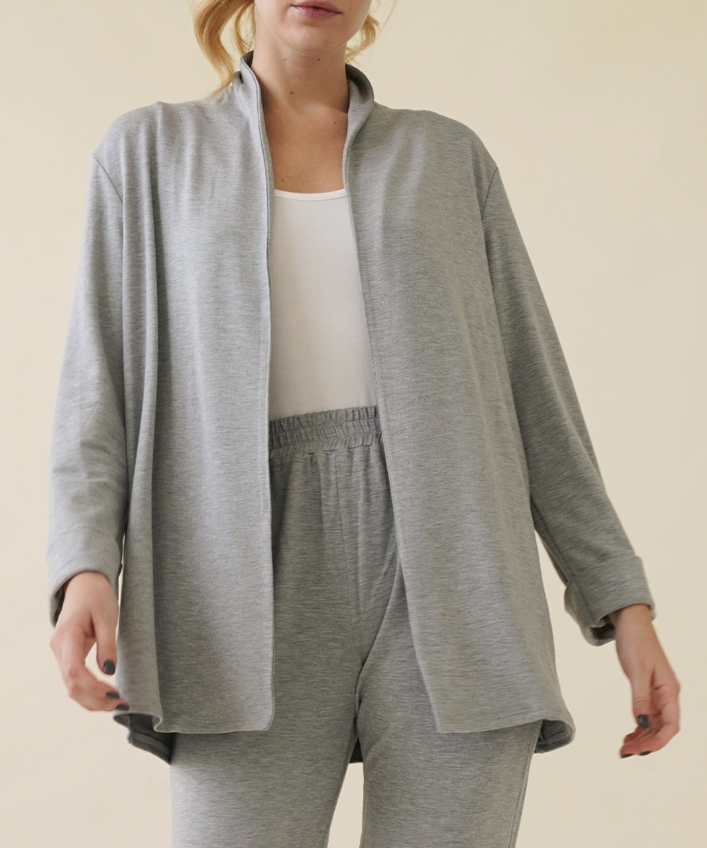 Bamboo Jacket with Jogger Set - Vegan Indulgence