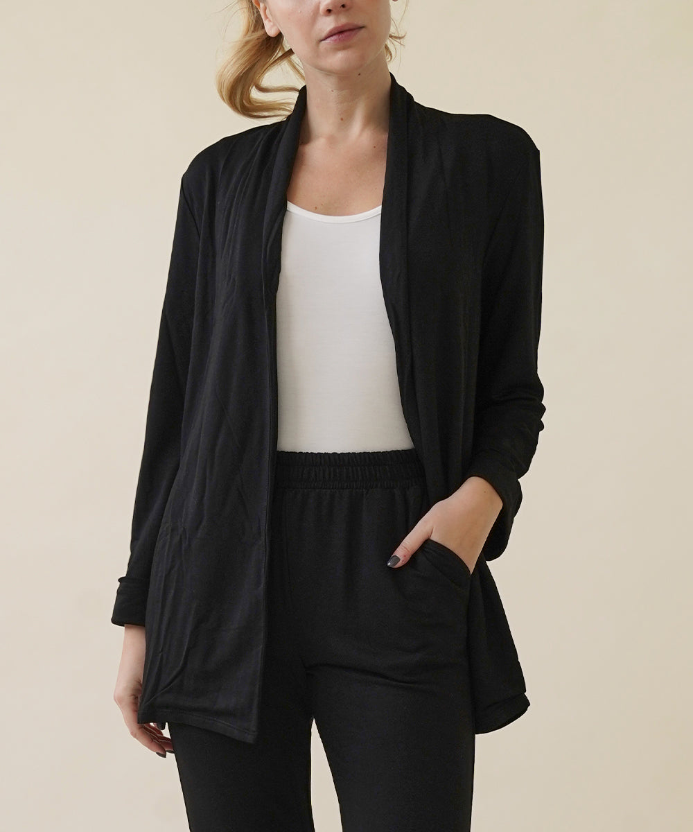 Bamboo Jacket with Jogger Set - Vegan Indulgence