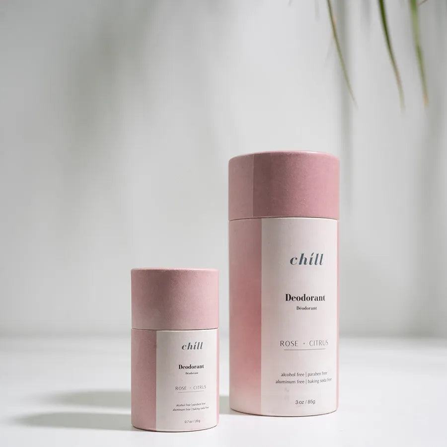 Natural Deodorant Stick - Rose & Citrus - Vegan Indulgence