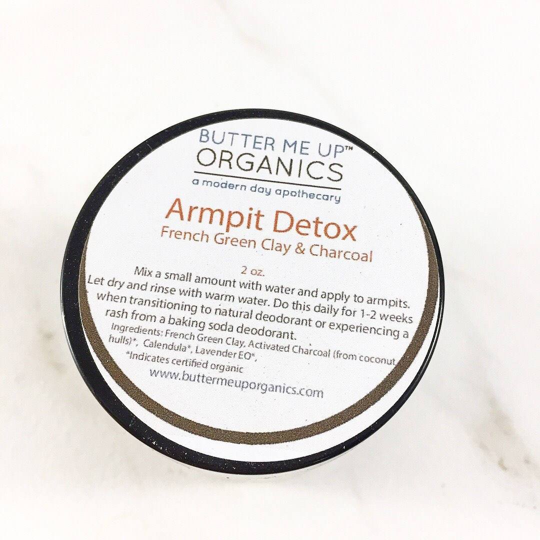 Arm Pit Detox Natural Deodorant - Vegan Indulgence