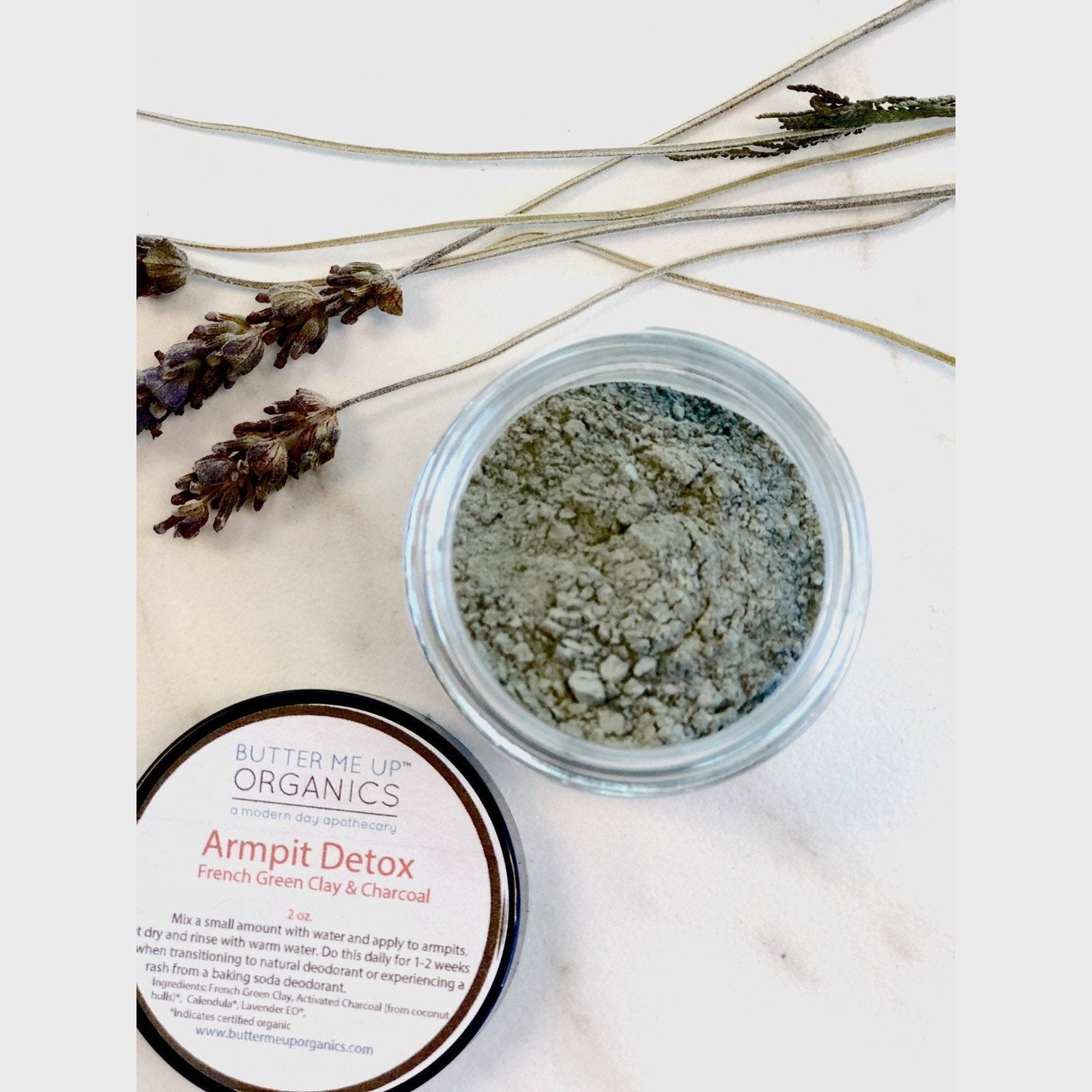 Arm Pit Detox Natural Deodorant - Vegan Indulgence