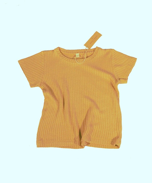 Bamboo Waffle Classic T for Kids