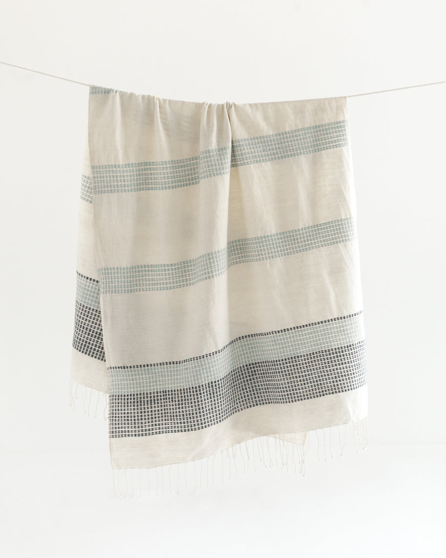 Camden Handwoven Cotton Throw Blanket