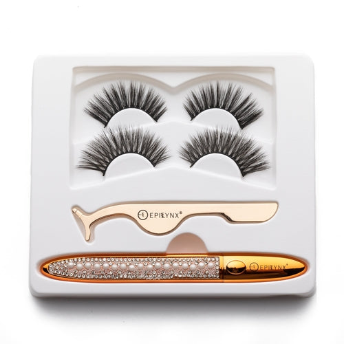 Glue-Free Vegan Natural False Eyelashes Kit