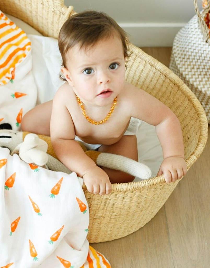 Organic Snug Blanket - Carrots