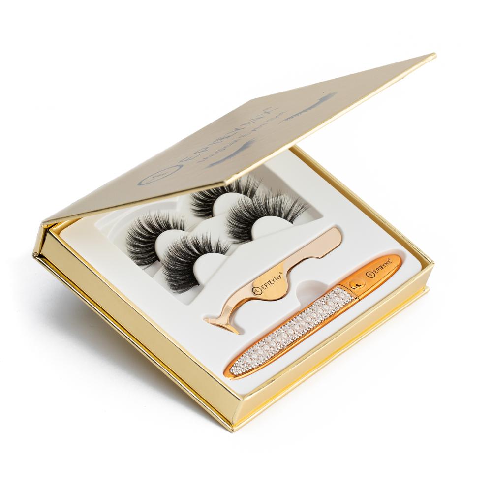 Glue-Free Vegan Natural False Eyelashes Kit