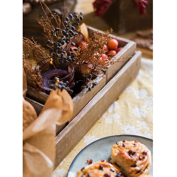 Four Piece Solid Wood Table Box Set