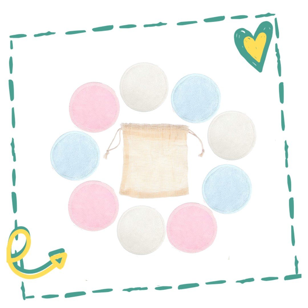 Reusable Bamboo Makeup Wipes