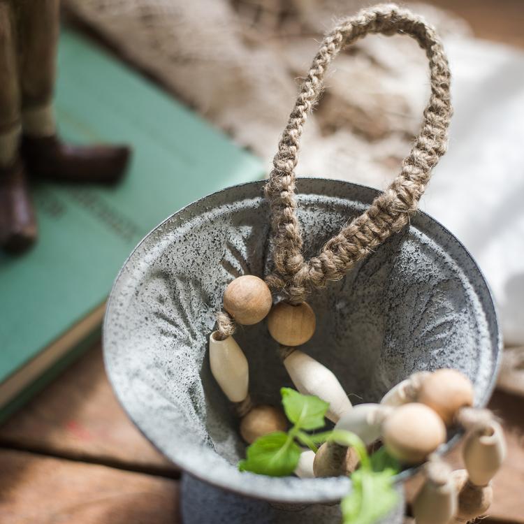 Solid Wood Handmade Rustic Curtain Tiebacks