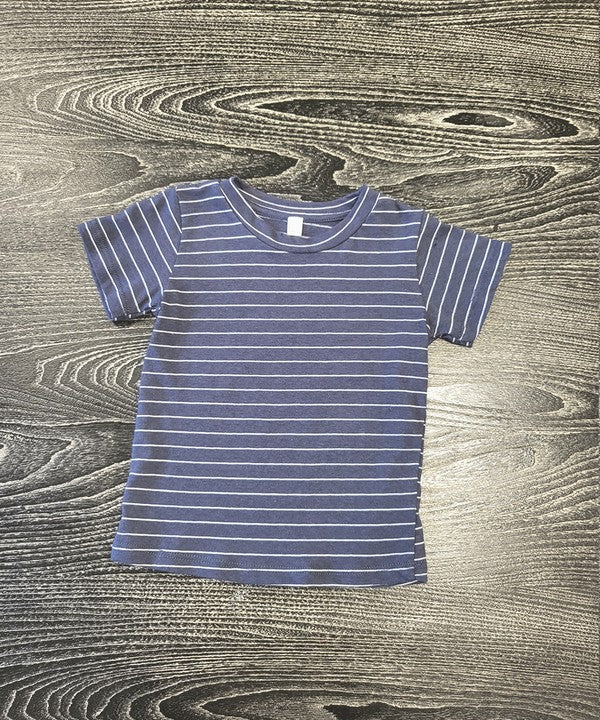 RECYCLED STRIPE KIDS TOP - Vegan Indulgence