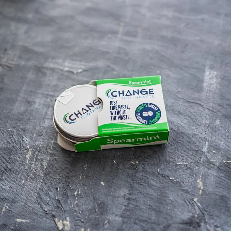 Vegan Toothpaste Tablet (Spearmint) - Vegan Indulgence