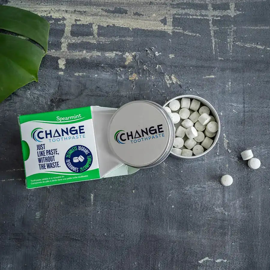 Vegan Toothpaste Tablet (Spearmint) - Vegan Indulgence