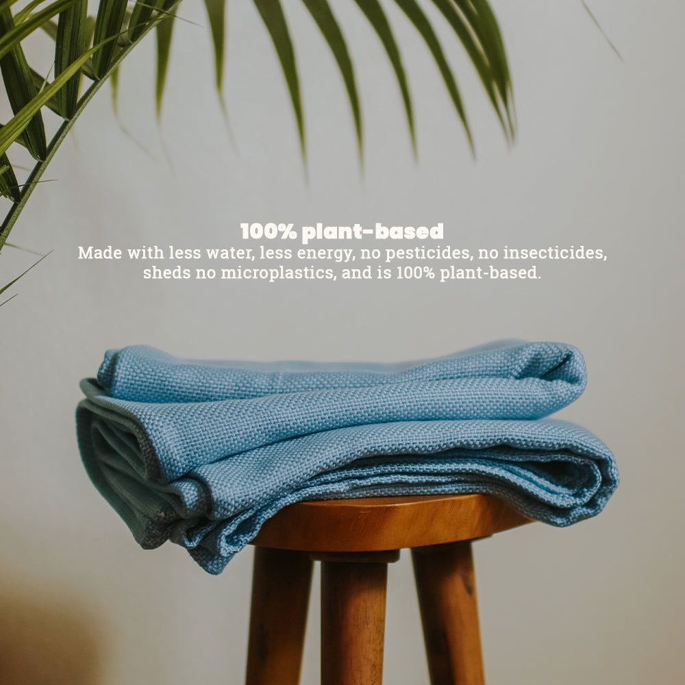 Eucalyptus Heavy Throw Blanket - Vegan Indulgence