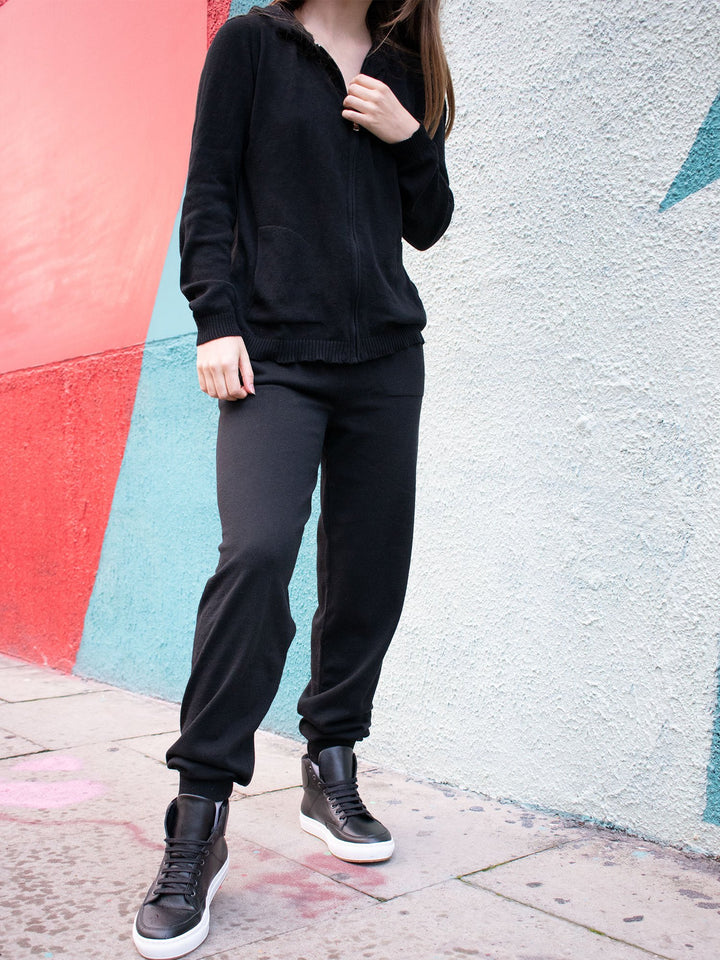 Recycled Loungewear Knit Bottoms - Vegan Indulgence